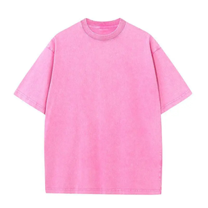 Quality Loose ringer Cotton Acid <b>Wash</b> Oversized Heavyweight T-Shirt for Men Custom Plain Blank Vintage Shirts 2026 - Product Image 3