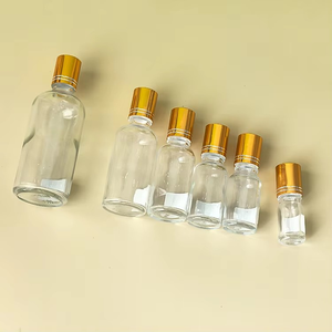 Vietnam Cosmetic Dropper Cap and Screen Printing Cylinder Shape 5ml-100ml <b>Glass</b> Transparent Essential Oil Bottle - Product Image 4