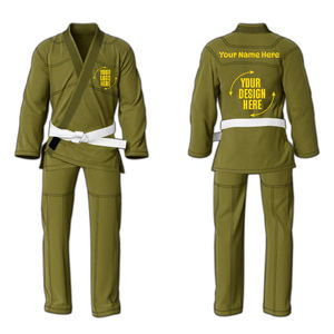 Uniformes de Jiu Jitsu para Artes Marciales, Uniformes de Competición, Entrenamiento de Lucha en Jaula, Uniformes de BJJ, Material de Algodón, Kimono de Jiu Jitsu - Product Image 1