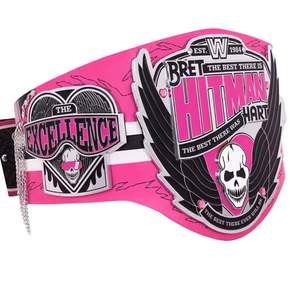 Ceinture de champion WWE Bret Hart personnalisée rose et noire, ceinture de titre sur mesure, cadeau personnalisé pour les fans de lutte, Excellence of Execution - Product Image 6