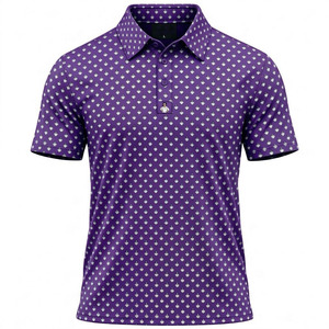 Men Performance High End Quality Full Piece Sublimation Printing Golf <b>Polo</b> Shirt Logo - Product Image 3