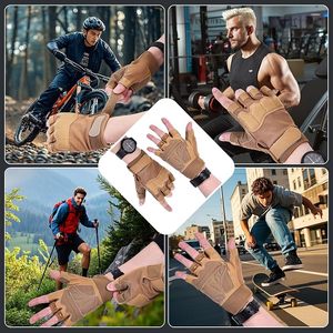 Gants de sport pour hommes Geo Brothers Company, haute qualité, personnalisables, demi-doigts, respirants, légers, en vinyle, avec impression silicone. - Product Image 2