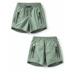 Shorts tactiques cargo multi-poches légers et résistants à l'eau pour hommes, respirants et à séchage rapide, idéaux pour la randonnée en extérieur - Product Image 1