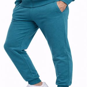 Ensemble de survêtement décontracté d'hiver personnalisé pour homme, avec sweat à capuche zippé et pantalon de jogging, doublure polaire de haute qualité, vêtements de sport - Product Image 5