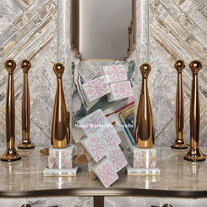 Colección reciente hecha a mano hermosa caja de incrustaciones de mármol de llegada surtida con nácar para caja de regalo de almacenamiento de joyas - Product Image 1