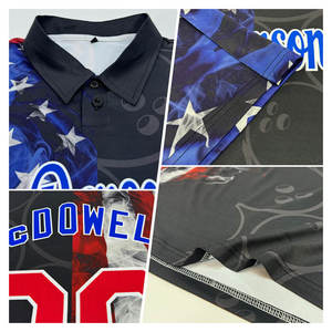 Maillot de bowling surdimensionné personnalisé pour polo, en polyester, impression par sublimation, uniformes de bowling confortables - Product Image 2