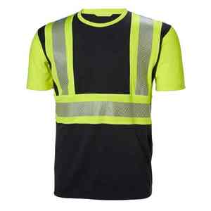 Camiseta de Seguridad Reflectante de Alta Visibilidad, Transpirable, Personalizada, de Poliéster/Algodón, Unisex, para Trabajo de Construcción, Resistente al Calor, de Clush Industries - Product Image 3