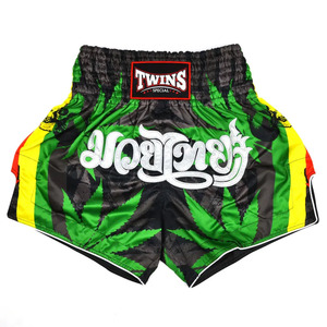 Pantalones Cortos de Entrenamiento de Muay Thai Estilo Tailandés, Satén Bordado, Ropa Deportiva Ligera para Adultos - Product Image 1