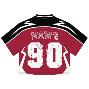 Camiseta Deportiva Personalizada 2026, Estilo Boxy, para Hombre, Malla, Nombre del Equipo de Fútbol, Impresión por Sublimación, Tallas Grandes, Manga Corta, para Adultos, Práctica - Product Image 6