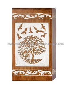 Urnes de crémation pour adultes urnes en bois pour adultes urnes funéraires taille personnalisée fournitures funéraires - Product Image 4