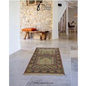 Alfombra de Oración de Lana Premium Blessed Bliss de Calidad de Exportación, Alfombra Musulmana Suave para el Hogar y la Mezquita, Disponible al Mejor Precio - Product Image 4