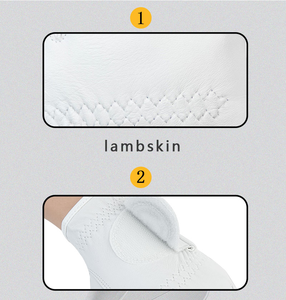 Gants de golf unisexes en peau de mouton Cabretta personnalisés, antidérapants, doux, confortables, respirants, de haute qualité, pour le sport - Product Image 3