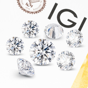 เพชรทรงกลมเพาะเลี้ยงในห้องปฏิบัติการ 1 กะรัต รับรองโดย IGI สำหรับแหวนหมั้น แหวนแต่งงาน และการทำเครื่องประดับ - Product Image 3