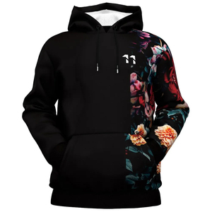 Sudadera con Capucha de Invierno Personalizada al por Mayor 2025, Ropa Casual con Estampado por Sublimación de Alta Calidad, Mangas Largas, 100% Poliéster para Hombre - Product Image 1