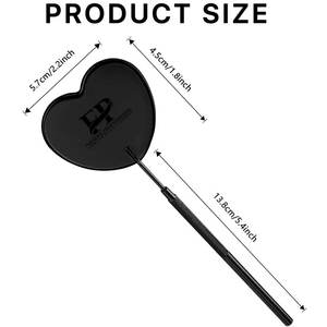 Luxury Cosmetic <b>Mirror</b> Plated Lash <b>Mirrors</b> Custom Logo Dual Sided Lighted Magnifying Portable <b>Compact</b> Beauty Salon Tool Eyelash - Product Image 3