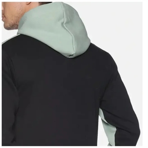 Custom Logo French Terry Embroidery Plain Cropped Cotton Breathable Full Zip up Hoodie for Men - Product Image 6