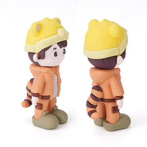 Llaveros de <span class=keywords><strong>PVC</strong></span> <span class=keywords><strong>3D</strong></span> con Diseño Personalizado de Muñecos de Dibujos Animados, Diseño Gratuito con Logotipo Personalizado, Llaveros de Goma <span class=keywords><strong>3D</strong></span> Completos - Product Image 3