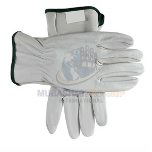 Guantes de cuero resistente con diseño práctico para aplicaciones profesionales. - Product Image 3