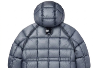 Veste matelassée unisexe de haute qualité en polyester/nylon imperméable, coupe slim, col rond, fermeture éclair, à capuche fine, séchage rapide, gaufrée, pour l'automne
