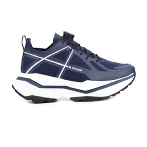 Chaussures de randonnée robustes Eve Blue White pour hommes – Baskets d'extérieur confortables avec design de trekking offrant un excellent maintien - Product Image 2