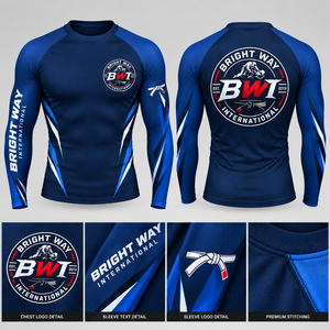 Wholesale Sublimation Printed <b>Mma</b> <b>Rash</b> <b>Guard</b> for Men Men's Short Sleeve Compression Surfing t Shirt Rashguard Bjj - Product Image 1
