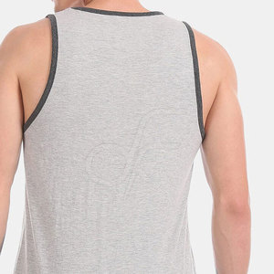 Débardeur élégant pour hommes, matière extensible douce, coupe confortable pour la musculation, l'entraînement, la course à pied, les sports d'été - Product Image 6