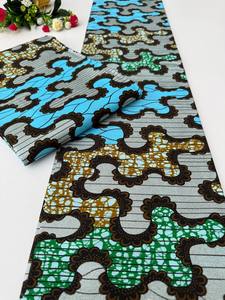 Premium African Wax Print Cotton <b>Fabric</b> for Women Affordable for Dresses Weddings Party Wear and Custom Designs Congo - Product Image 6