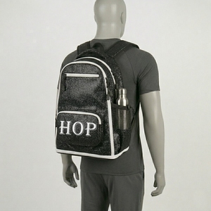 Sac à dos de cheerleading scintillant avec logo en strass, sac de sport personnalisé pour la danse, sac scintillant personnalisé pour filles - Product Image 1