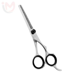 Ciseaux à effiler professionnels en acier à haute teneur en carbone de 6,5 pouces, polis, outil de coiffure pour salon de barbier - Product Image 4