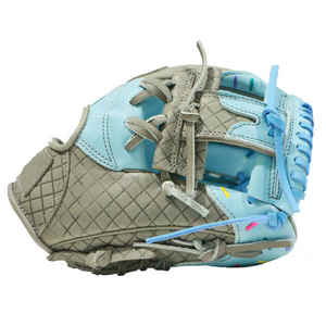 Gants de baseball en cuir personnalisés de haute qualité pour l'extérieur, tailles ajustables, rembourrage protecteur, légers, pour hommes - Product Image 6