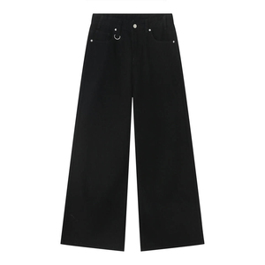 Best Quality Men's Denim Baggy Jeans Casual Loose Fit Jeans Oversize Men High Waisted Straight Baggy <b>Pants</b> Men Acid Wash Denim - Product Image 2