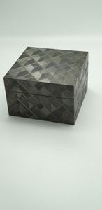 Resin inlay storage box MDF decorative jewelry box Competitive price storage Trending resin jewelry box for Bedroom Use - Product Image 6