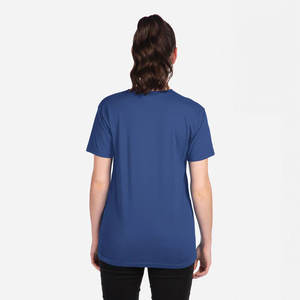 T-shirt respirant de qualité supérieure pour homme, coupe ajustée, col rond, manches courtes, CVC, N6410 - Product Image 6
