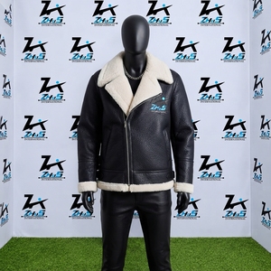 Veste en cuir synthétique de qualité supérieure 100% authentique, nouvelle collection, design personnalisé, prix de gros, vestes en cuir pour hommes, adultes - Product Image 1