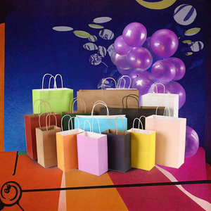 Bolsas de Papel Impresas con Logotipo Personalizado de Alta Calidad para Regalos, Ropa, Empaque, Compras, con Asa Troquelada, Precio Bajo - Product Image 4