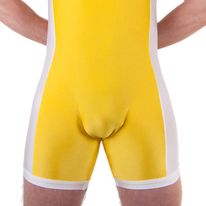 Top Material Spandex/Polyester <b>Wrestling</b> <b>Singlets</b> Printed Design Durable Quick Dry Breathable Custom Colors Styles Hot Selling - Product Image 5