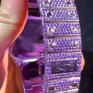 นาฬิกาจาก iced OUT VVS Moissanite | ดีไซน์โครงกระดูกสุดหรู | เครื่องทดสอบเพชรขายส่งได้รับการอนุมัติแล้ว - Product Image 2