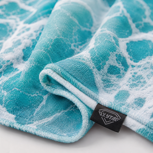 Wholesale Luxury Hotel Custom Printed Customized Color Durable Quick Dry Skin-Friendly <b>Bath</b> Beach Towel Set Kids Face Towel Hair - Product Image 5