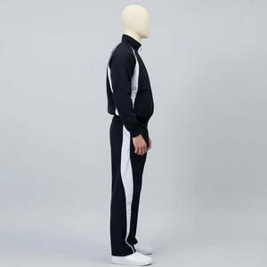 Ensemble de survêtement à capuche pour homme grande taille, 100% coton, léger, veste et pantalon à cordon de serrage, streetwear décontracté - Product Image 3