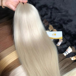 มินห์คัง พรีเมี่ยมแฮร์ ยอดขายอันดับหนึ่ง ผมเวอร์จินเวียดนามแท้ 100% ต่อผมแบบซุปเปอร์ดับเบิ้ล บัลค์ ความยาว 30 นิ้ว (ยืดแล้ว) - Product Image 1