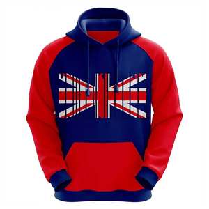 Sudadera con Capucha Extra Grande para Hombre, con Logotipo Personalizado Bordado, Manga Larga, Modelo Moderno con Patrón Bordado 2025 - Product Image 4