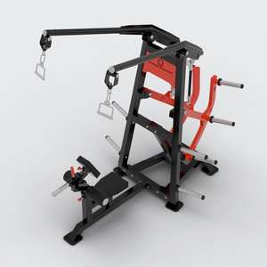 QLI QLPRM93 Lat Pulldown Plate Machine Venta al por mayor Commercial Gym Fitness Equipment Vietnam Brand Metal Plate Loaded for Back - Product Image 5