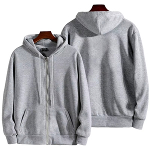 Nouveaux sweats à capuche zippés tendance pour femmes/hommes, unisexe, manches longues, sweat-shirt à capuche décontracté, vêtements de sport d'automne et d'hiver, 100% coton brodé - Product Image 3