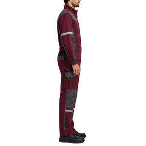 Combinaison de travail personnalisée avec poches utilitaires, manches longues, uniforme de travail pour les métiers de l'usine, de l'automobile et de la maintenance - Product Image 5