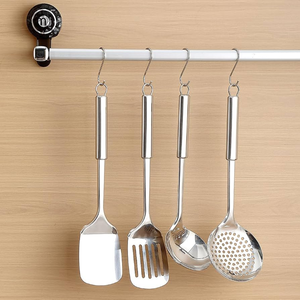 Utensilios de Cocina, Cucharas de Acero Inoxidable con Acabado Espejo, Aptas para Lavavajillas, a Bajo Precio - Product Image 1