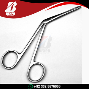 Pinzas de Cocodrilo de Alta Calidad para Oído y Nariz, con Mordazas Microdentadas, 14 cm y 16.5 cm, Instrumento ORL de Acero Inoxidable para Extracción de Polipos - Product Image 5