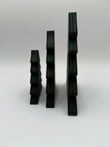 <b>Wooden</b> <b>Christmas</b> <b>Tree</b> Decor Set 3 Pcs Tabletop Holiday Decoration Traditional Green Pine Shape Winter Theme Decorative Objects - Product Image 5