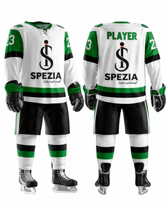 Kit Deportivo Premium para Entrenamiento de Hockey sobre Hielo, Conjunto de Poliéster con Gráficos Personalizados para Equipos - Product Image 3