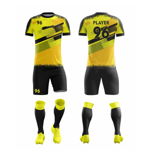 Conjunto de Uniforme de Invierno para Club de Fútbol para Adultos con Jersey de Manga Larga Premium y Pantalones Cortos a Juego - Product Image 4