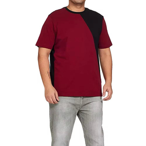 เสื้อยืดผู้ชายคุณภาพสูง หรูหรา 100% โพลีเอสเตอร์ หนา สีพื้น ปักลายตามสั่ง ทรงโอเวอร์ไซส์ ออกกำลังกาย ป้องกันขนร่วง แห้งเร็ว - Product Image 2